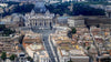 A man forces his way through the Vatican and speeds through the holy city