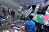 A bus falls into a cliff in Peru: at least 20 people killed