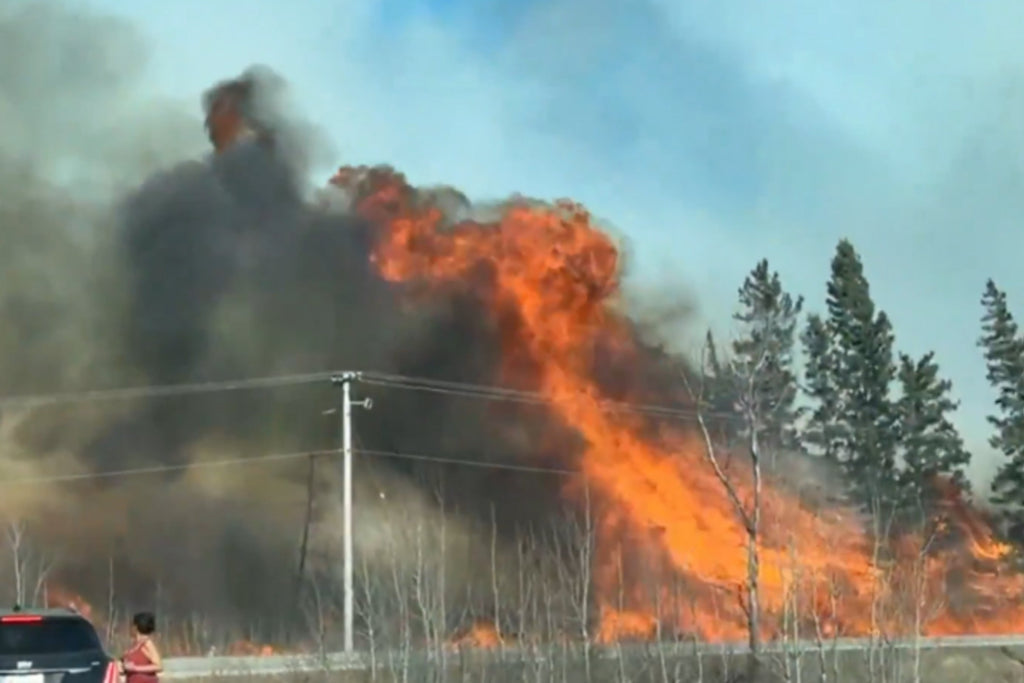 Major forest fires in Canada: 17,000 people evacuated
